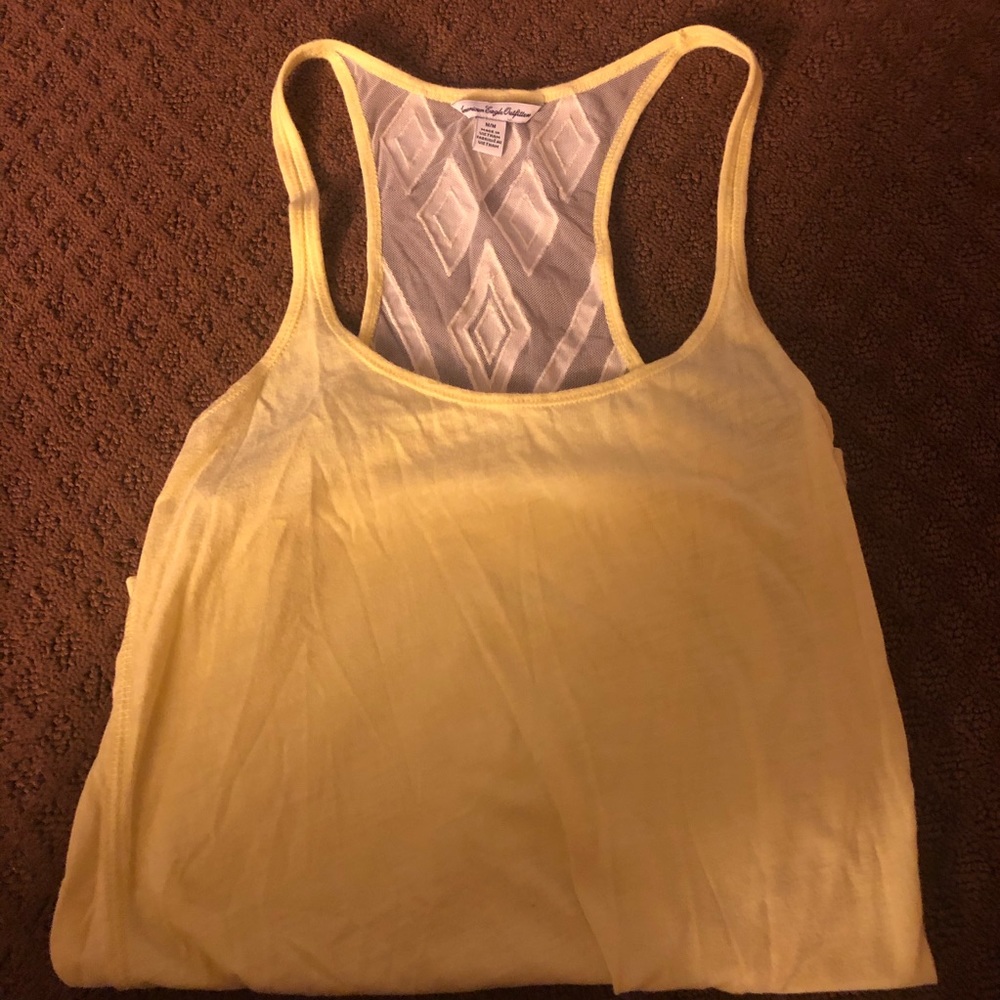 American Eagle yellow tank